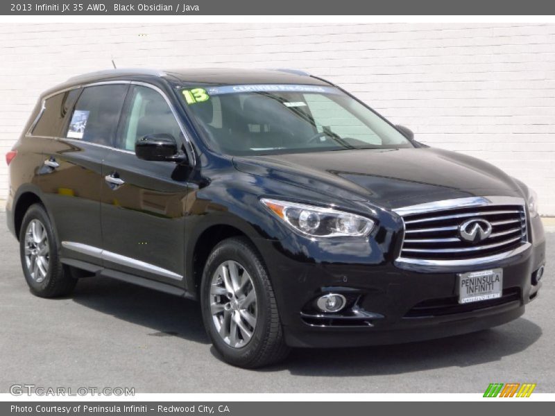 Black Obsidian / Java 2013 Infiniti JX 35 AWD