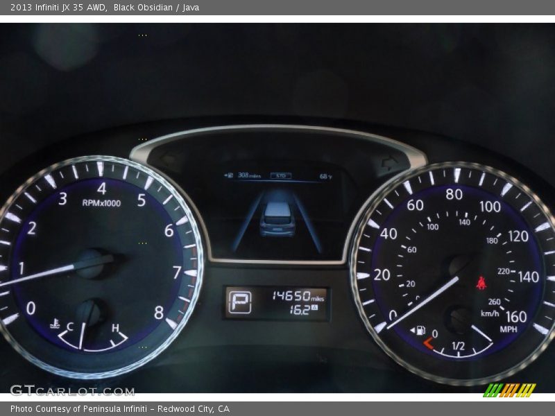 Black Obsidian / Java 2013 Infiniti JX 35 AWD
