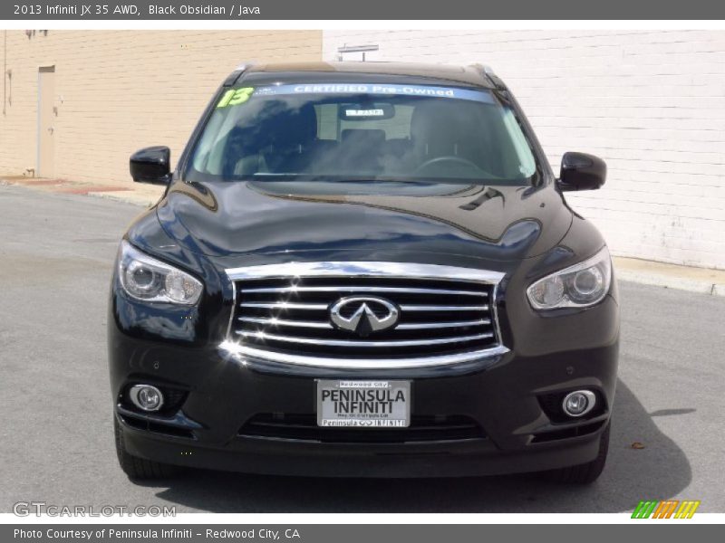 Black Obsidian / Java 2013 Infiniti JX 35 AWD