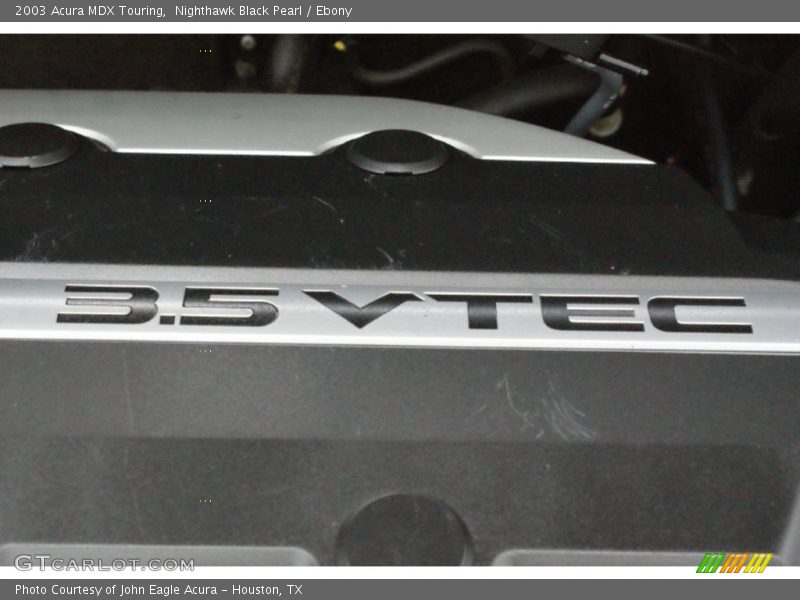 Nighthawk Black Pearl / Ebony 2003 Acura MDX Touring