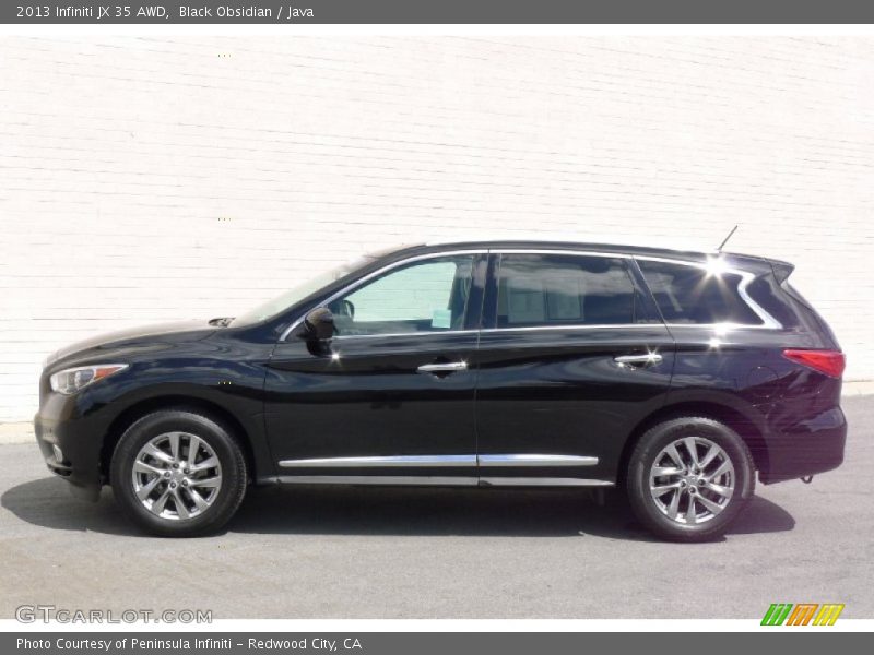 Black Obsidian / Java 2013 Infiniti JX 35 AWD