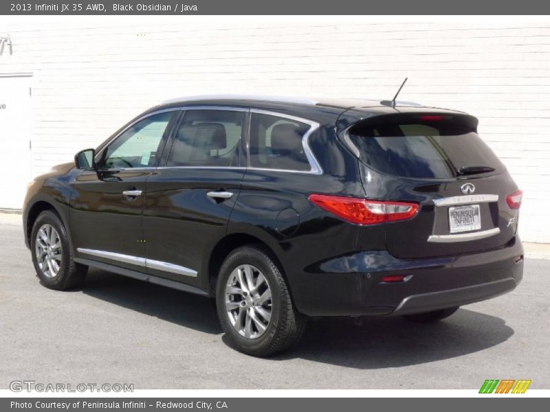 Black Obsidian / Java 2013 Infiniti JX 35 AWD