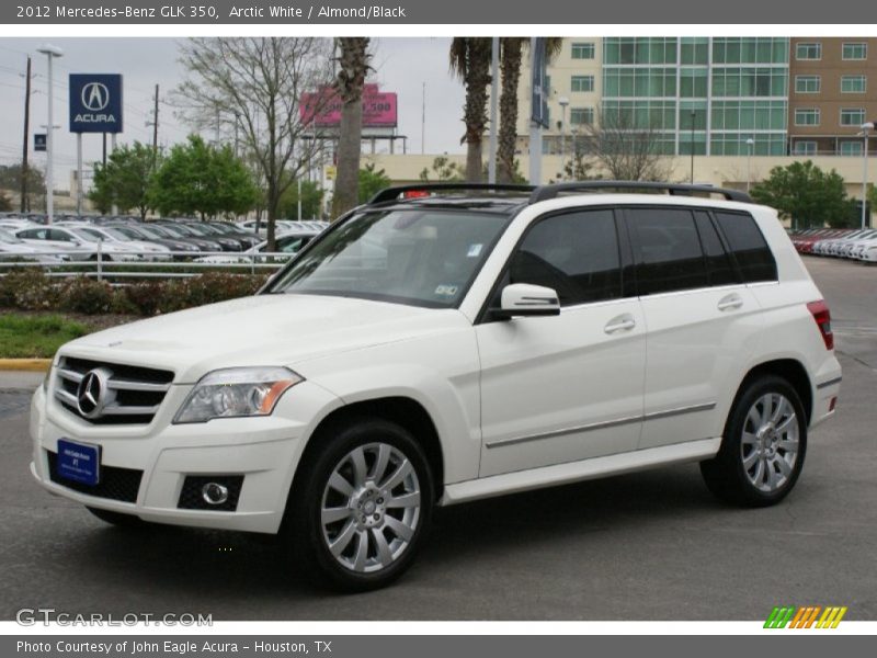 Arctic White / Almond/Black 2012 Mercedes-Benz GLK 350