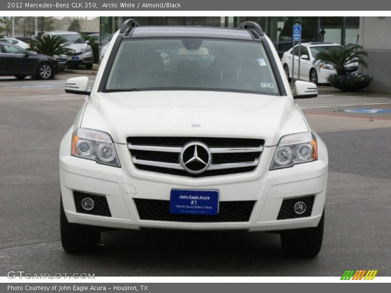 Arctic White / Almond/Black 2012 Mercedes-Benz GLK 350