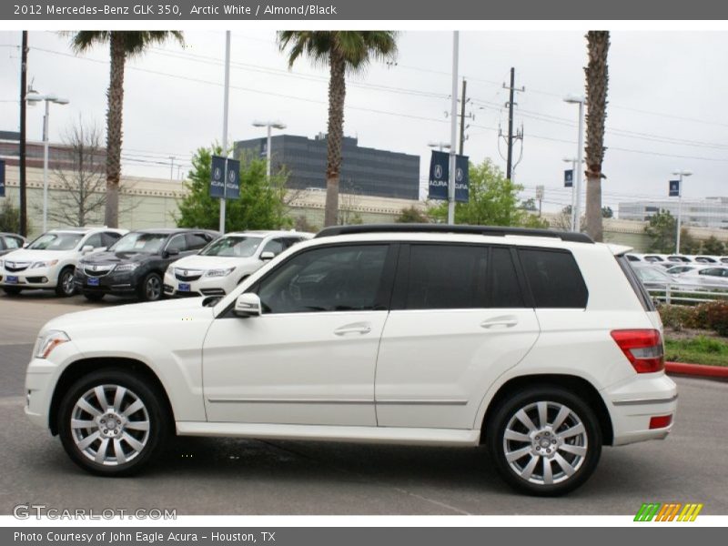 Arctic White / Almond/Black 2012 Mercedes-Benz GLK 350