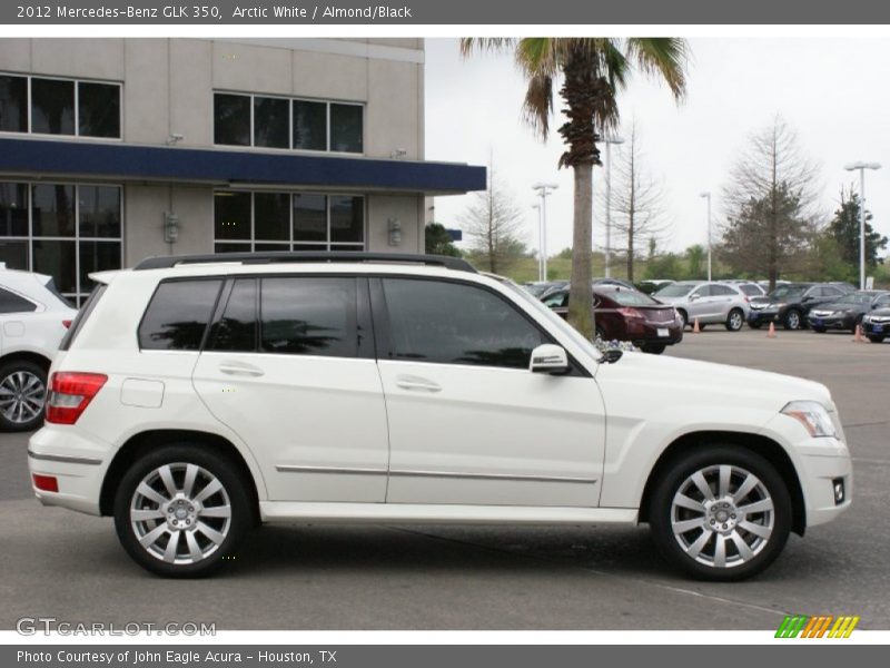 Arctic White / Almond/Black 2012 Mercedes-Benz GLK 350