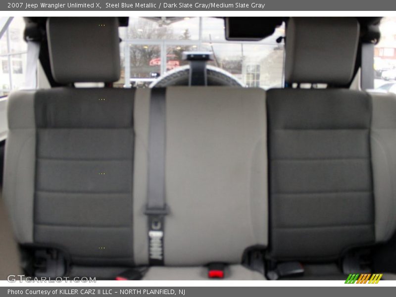 Steel Blue Metallic / Dark Slate Gray/Medium Slate Gray 2007 Jeep Wrangler Unlimited X