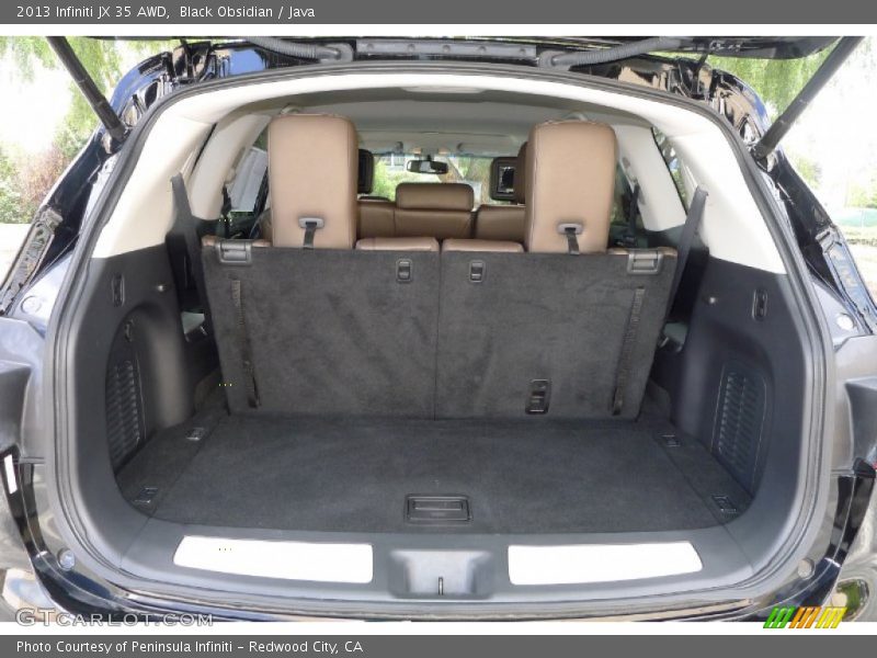 Black Obsidian / Java 2013 Infiniti JX 35 AWD