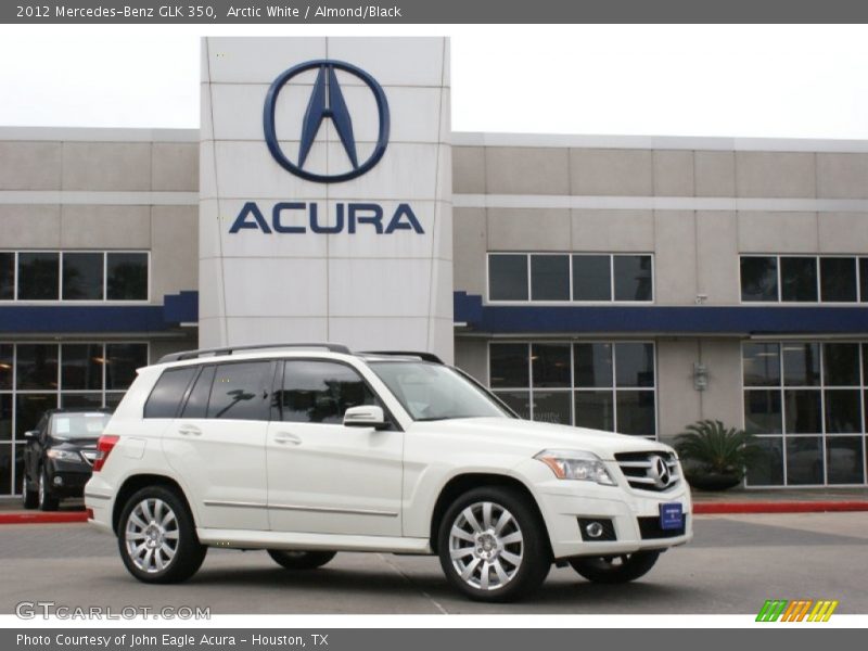 Arctic White / Almond/Black 2012 Mercedes-Benz GLK 350