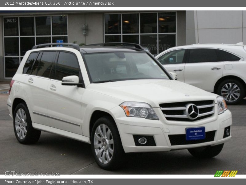 Arctic White / Almond/Black 2012 Mercedes-Benz GLK 350