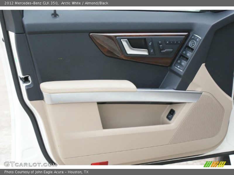 Arctic White / Almond/Black 2012 Mercedes-Benz GLK 350