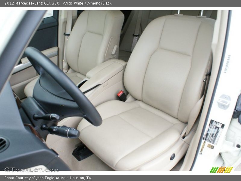 Arctic White / Almond/Black 2012 Mercedes-Benz GLK 350