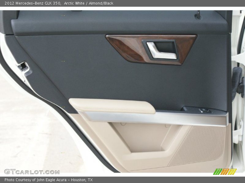 Arctic White / Almond/Black 2012 Mercedes-Benz GLK 350