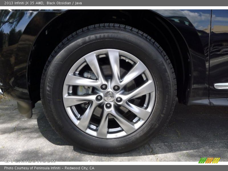 Black Obsidian / Java 2013 Infiniti JX 35 AWD