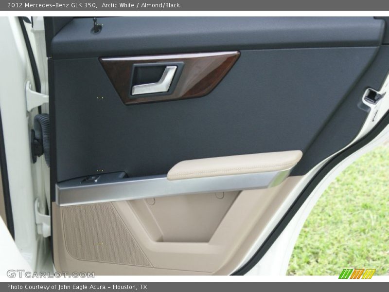 Arctic White / Almond/Black 2012 Mercedes-Benz GLK 350