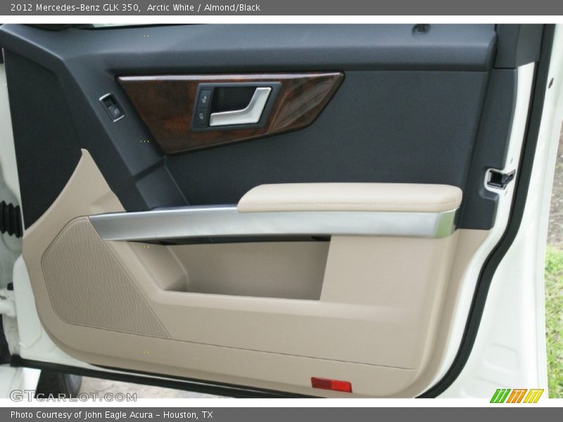 Arctic White / Almond/Black 2012 Mercedes-Benz GLK 350