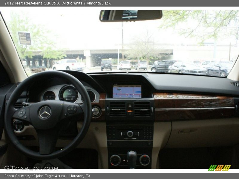 Arctic White / Almond/Black 2012 Mercedes-Benz GLK 350