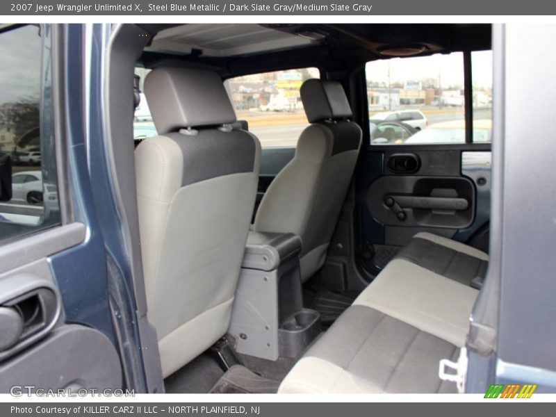 Steel Blue Metallic / Dark Slate Gray/Medium Slate Gray 2007 Jeep Wrangler Unlimited X