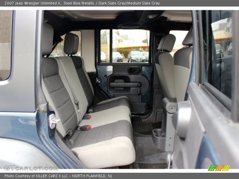 Steel Blue Metallic / Dark Slate Gray/Medium Slate Gray 2007 Jeep Wrangler Unlimited X