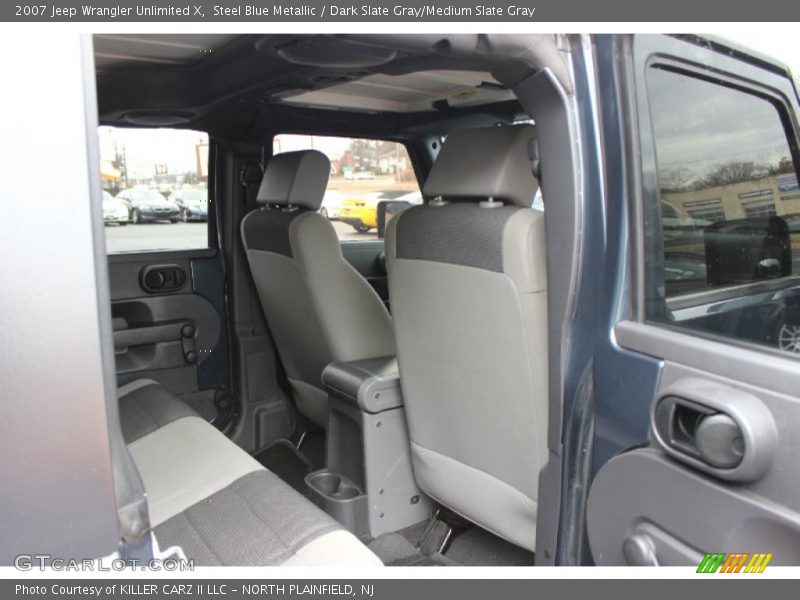 Steel Blue Metallic / Dark Slate Gray/Medium Slate Gray 2007 Jeep Wrangler Unlimited X