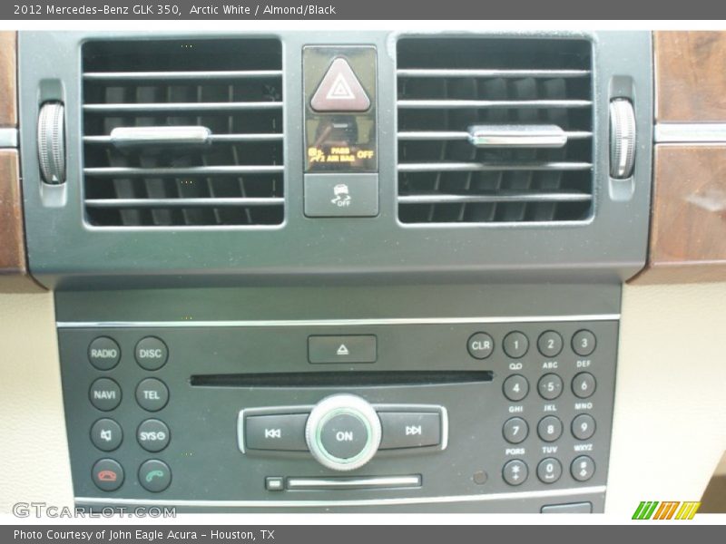 Arctic White / Almond/Black 2012 Mercedes-Benz GLK 350