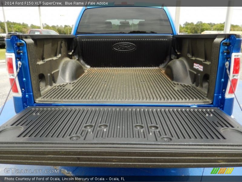 Blue Flame / Pale Adobe 2014 Ford F150 XLT SuperCrew