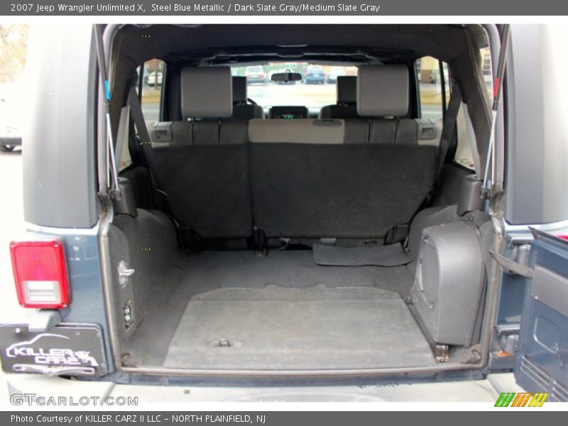 Steel Blue Metallic / Dark Slate Gray/Medium Slate Gray 2007 Jeep Wrangler Unlimited X