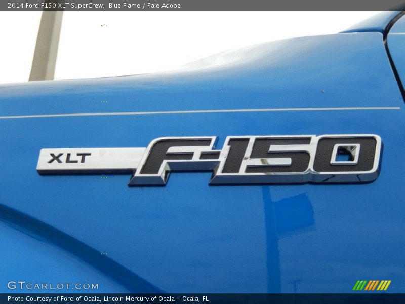 Blue Flame / Pale Adobe 2014 Ford F150 XLT SuperCrew