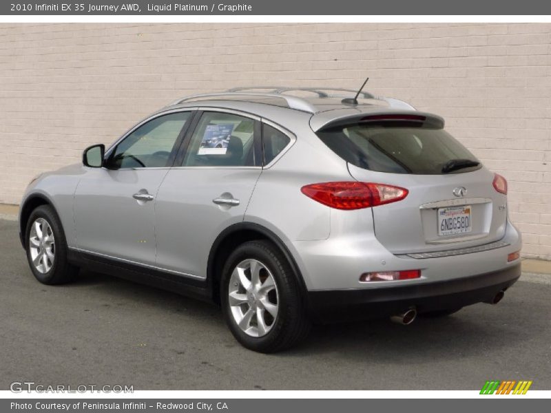 Liquid Platinum / Graphite 2010 Infiniti EX 35 Journey AWD