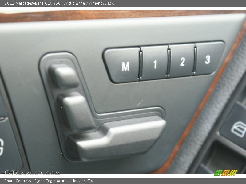 Arctic White / Almond/Black 2012 Mercedes-Benz GLK 350