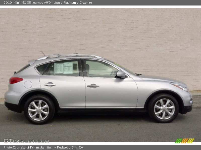 Liquid Platinum / Graphite 2010 Infiniti EX 35 Journey AWD
