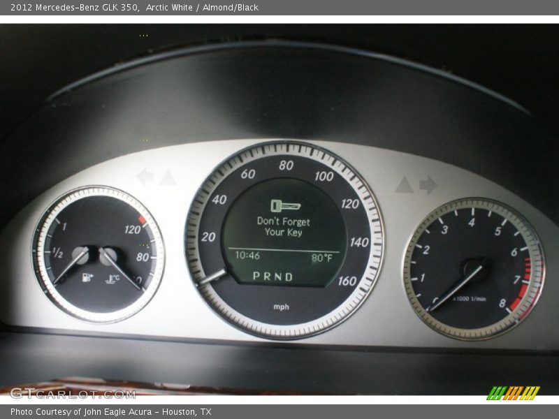 Arctic White / Almond/Black 2012 Mercedes-Benz GLK 350
