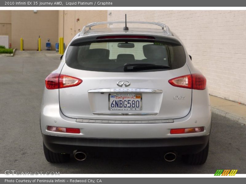 Liquid Platinum / Graphite 2010 Infiniti EX 35 Journey AWD