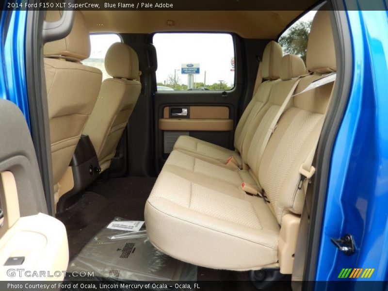 Blue Flame / Pale Adobe 2014 Ford F150 XLT SuperCrew