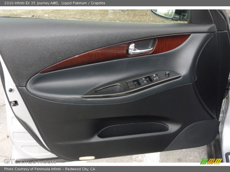 Liquid Platinum / Graphite 2010 Infiniti EX 35 Journey AWD