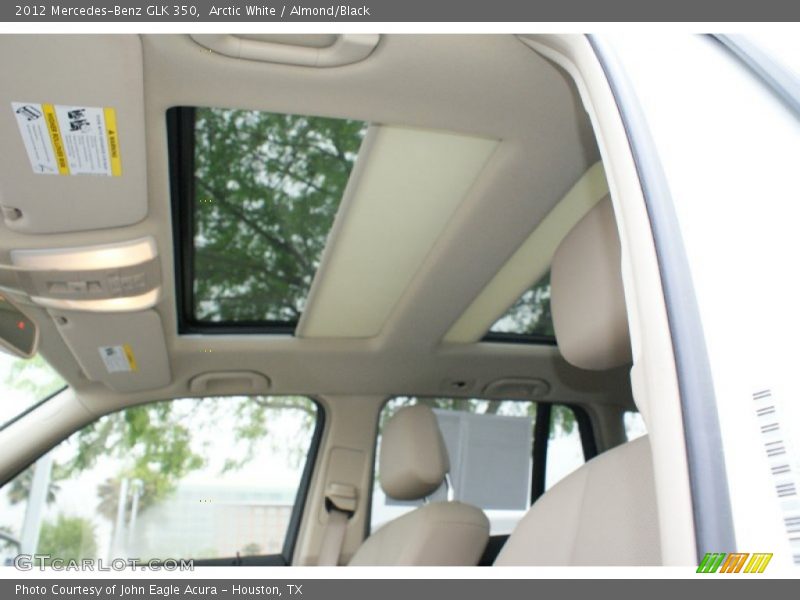 Arctic White / Almond/Black 2012 Mercedes-Benz GLK 350