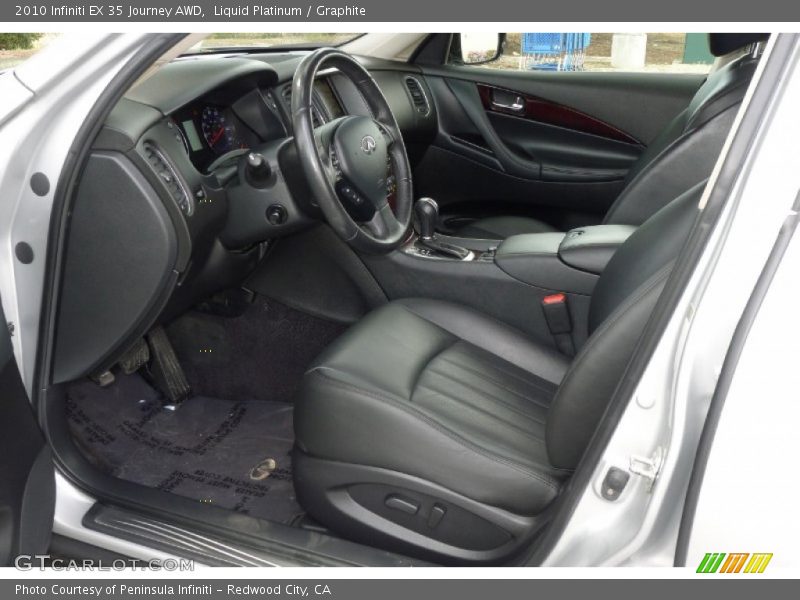 Liquid Platinum / Graphite 2010 Infiniti EX 35 Journey AWD