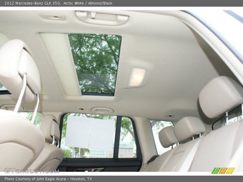 Arctic White / Almond/Black 2012 Mercedes-Benz GLK 350