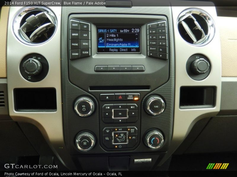 Blue Flame / Pale Adobe 2014 Ford F150 XLT SuperCrew
