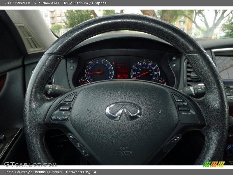 Liquid Platinum / Graphite 2010 Infiniti EX 35 Journey AWD