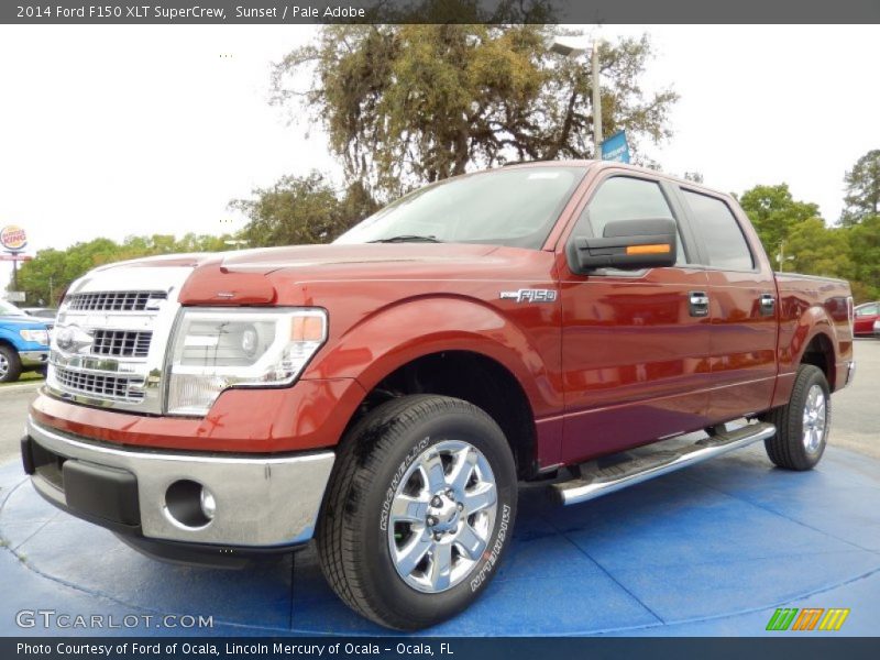 Sunset / Pale Adobe 2014 Ford F150 XLT SuperCrew
