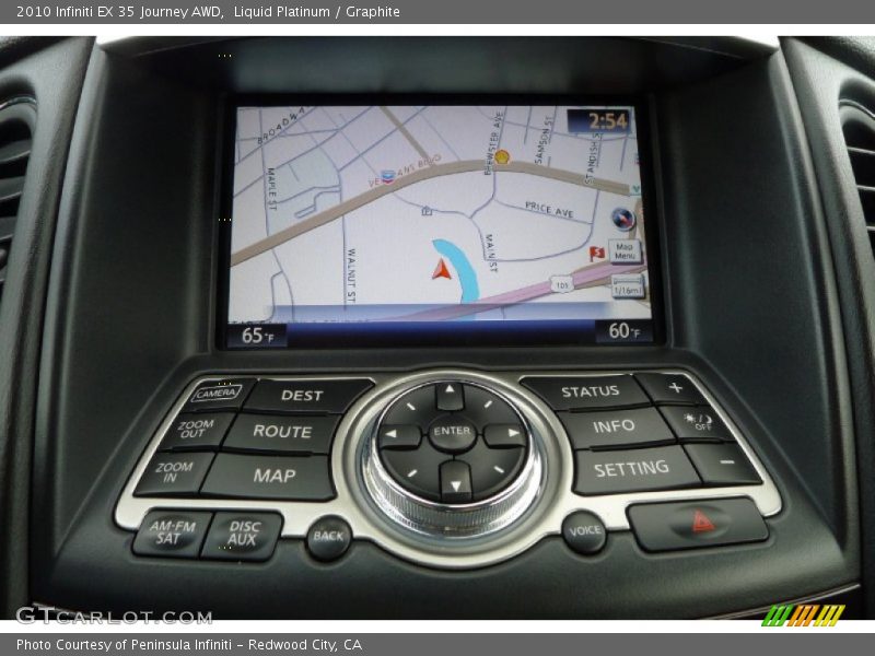 Liquid Platinum / Graphite 2010 Infiniti EX 35 Journey AWD