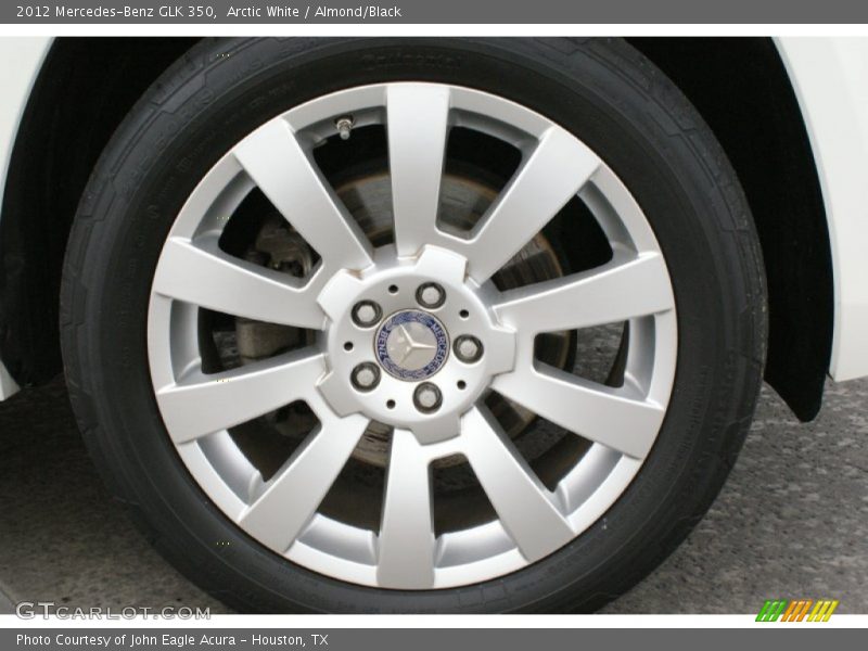 Arctic White / Almond/Black 2012 Mercedes-Benz GLK 350