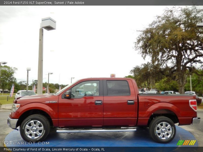 Sunset / Pale Adobe 2014 Ford F150 XLT SuperCrew