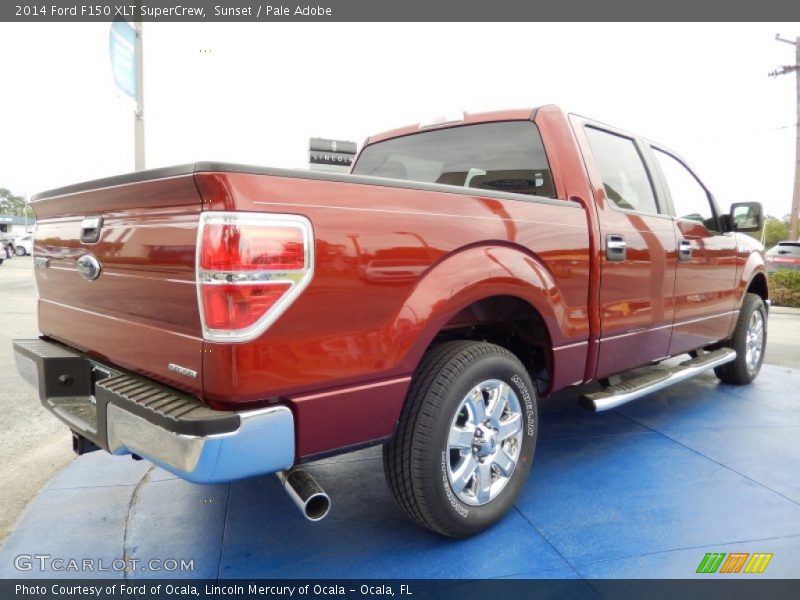 Sunset / Pale Adobe 2014 Ford F150 XLT SuperCrew