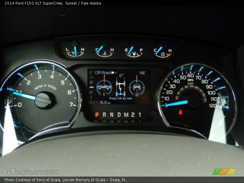 Sunset / Pale Adobe 2014 Ford F150 XLT SuperCrew