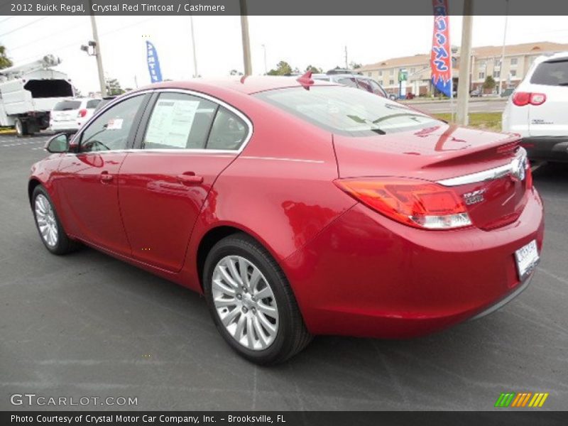 Crystal Red Tintcoat / Cashmere 2012 Buick Regal