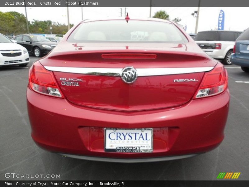 Crystal Red Tintcoat / Cashmere 2012 Buick Regal