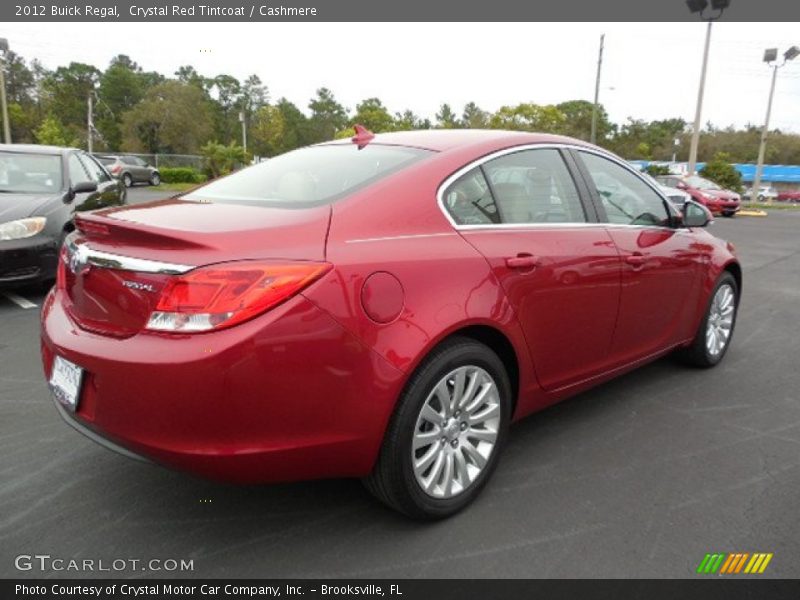 Crystal Red Tintcoat / Cashmere 2012 Buick Regal