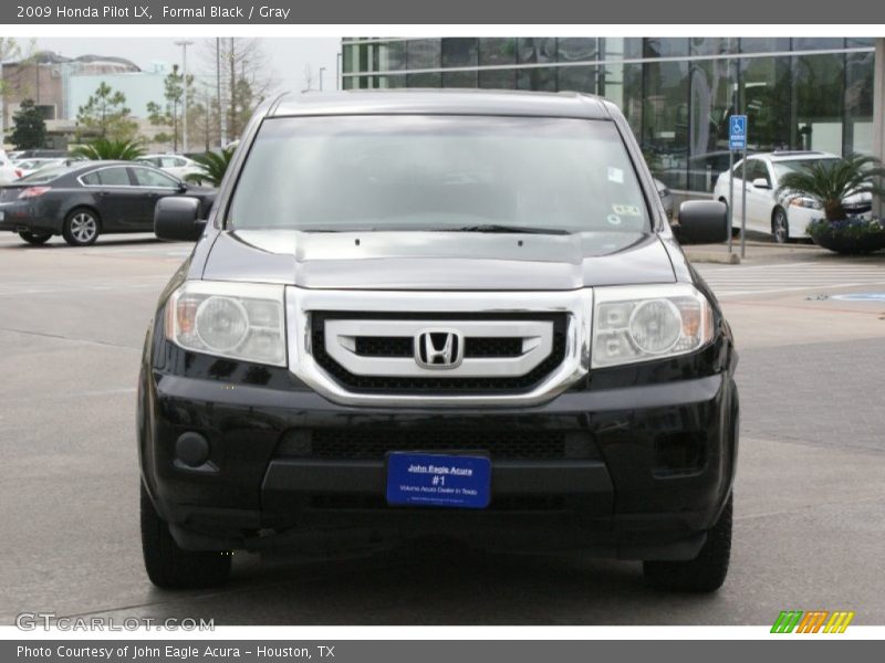 Formal Black / Gray 2009 Honda Pilot LX